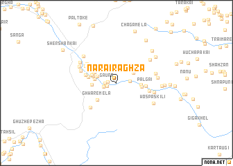 map of Narai Rāghza