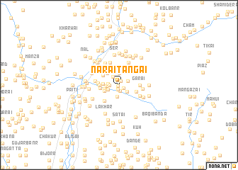 map of Narai Tangai