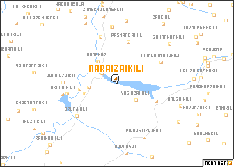map of Naraizai Kili