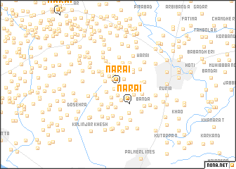 map of Narai