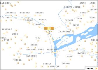 map of Narai