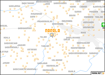 map of Narāla