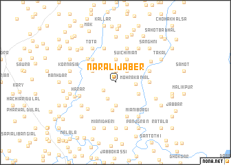 map of Narāli Jaber