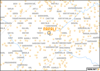 map of Narāli