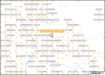 map of Narandanda