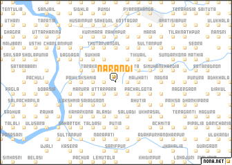 map of Narāndi