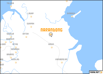 map of Narandong