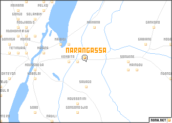 map of Narangassa