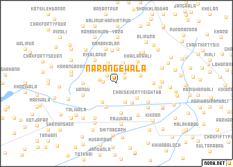 map of Nārangewāla