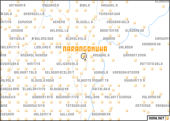 map of Narangomuwa