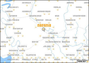 map of Narania