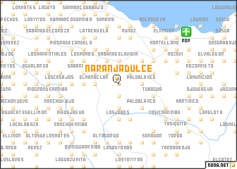 map of Naranja Dulce