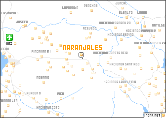 map of Naranjales