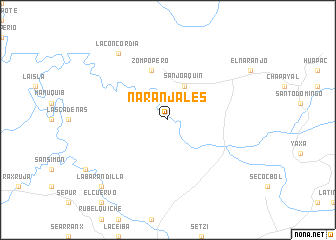 map of Naranjales