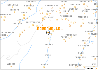 map of Naranjallo
