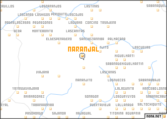 map of Naranjal