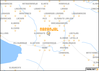 map of Naranjal