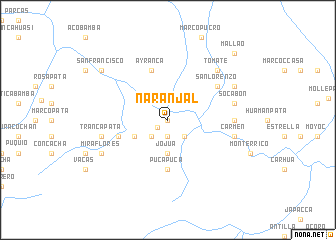 map of Naranjal