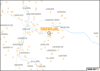 map of Naranjal