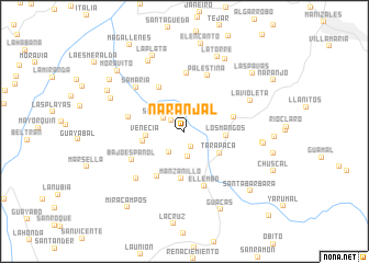 map of Naranjal