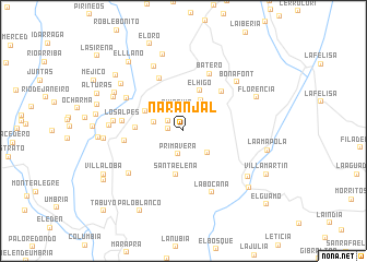 map of Naranjal