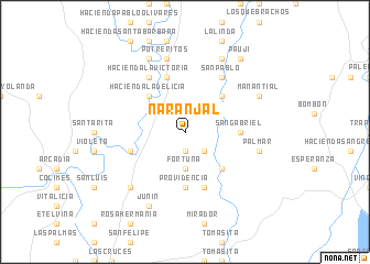 map of Naranjal