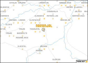 map of Naranjal