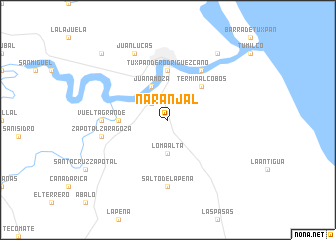 map of Naranjal