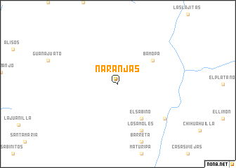 map of Naranjas