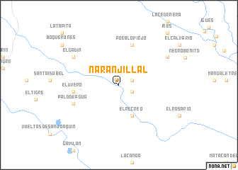 map of Naranjillal