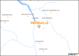 map of Naranjillo