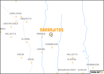 map of Naranjitos