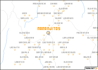 map of Naranjitos