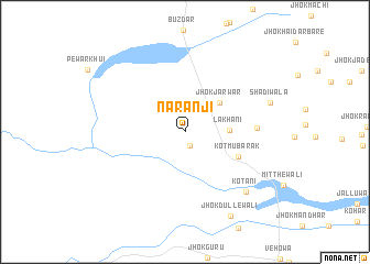 map of Narānji