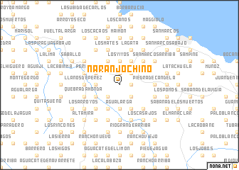 map of Naranjo Chino