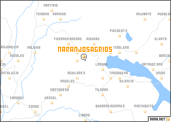 map of Naranjos Agrios