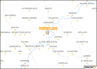 map of Naranjos