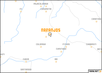map of Naranjos