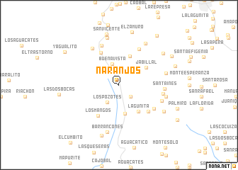 map of Naranjos