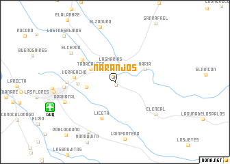map of Naranjos