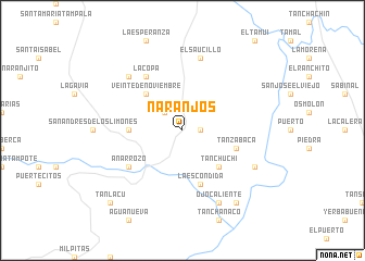 map of Naranjos