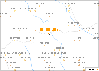 map of Naranjos