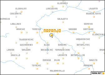 map of Naranjo