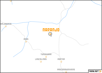 map of Naranjo