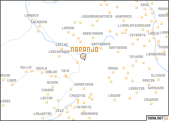 map of Naranjo