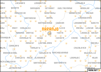 map of Naranjo