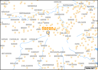 map of Nāranj