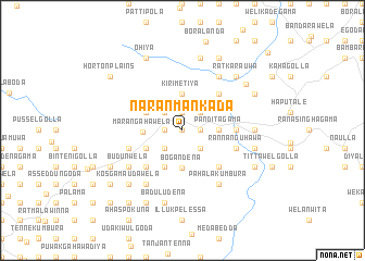map of Naranmankada