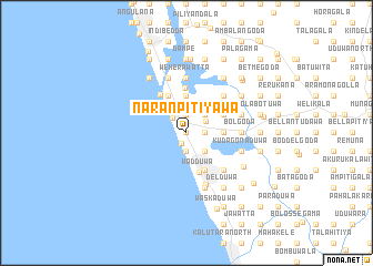 map of Naranpitiyawa