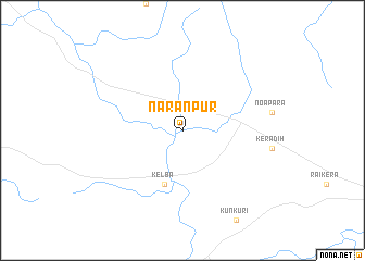 map of Naranpur